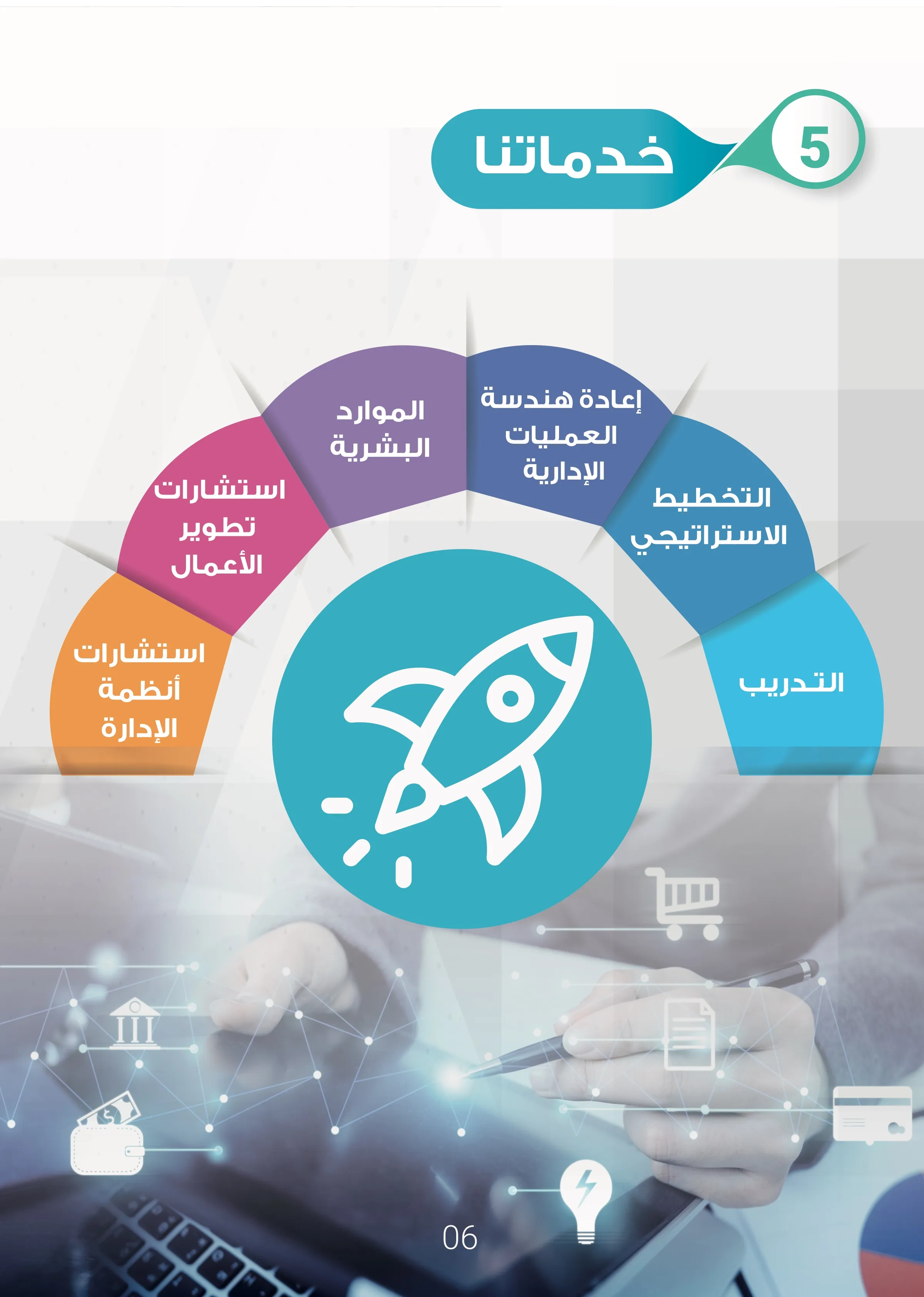 Company profile of Afaq Al Khebrah management consultancy, page 7 of 15